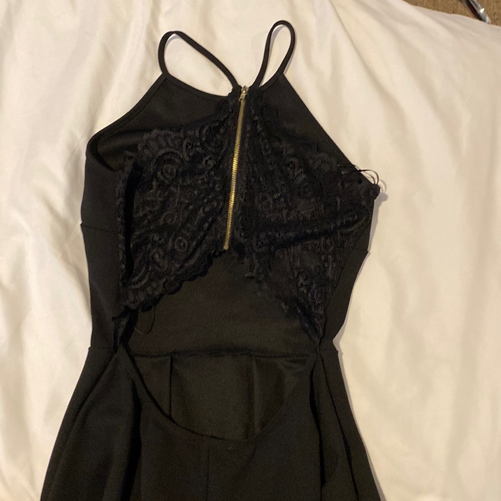 Dainty hooligan black formal dress